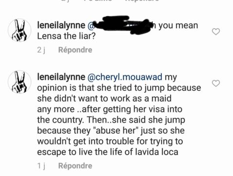 Leneila Khalil Has Interesting Theory on Lensa's Abuse