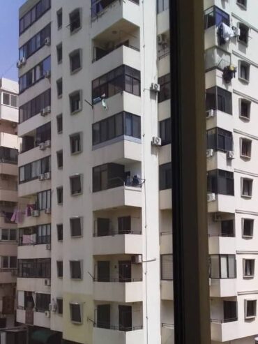 The ten-storey building Mulu Tilaye was confined in and finally died trying to escape from Elie Kahwach and Pauline Chahine